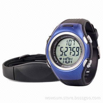 Heart Rate Monitor with Calories and Fat Burned, CE and RoHS Certified